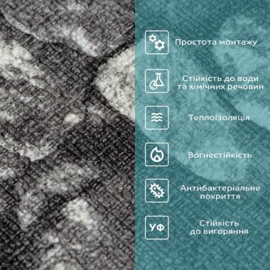 Самоклеючі шпалери 2800х450х1,5мм Сіра цегла SW-00000724