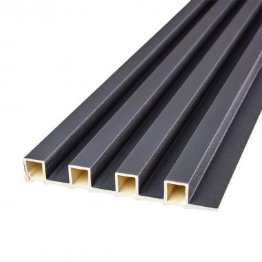 Рейка декоративна WPC стінова 3000х165х23мм Чорна SW-00001861