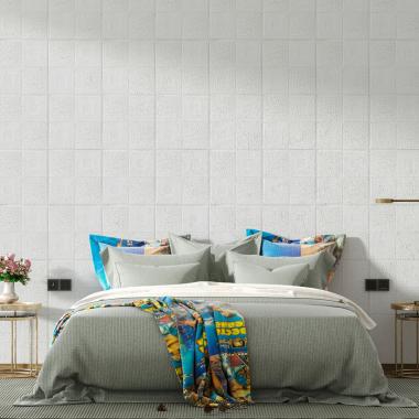 Самоклеющаяся 3D панель в рулоне 700х19600х2мм Фигуры (R114-3-20) SW-00000872