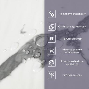 Самоклеюча стінова PET плитка у рулоні 600х3000х2мм SW-00001690