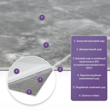 Самоклеящаяся стеновая PET плитка 600х300х2мм SW-00002338