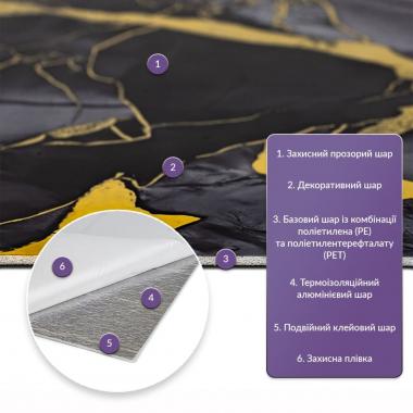 Самоклеюча стінова PET плитка в рулоні 1200х3000х2мм SW-00002670