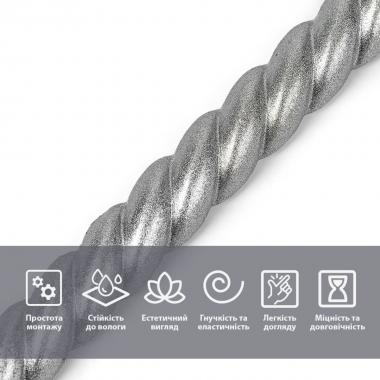 Молдинг 5000х10х7мм Срібний SW-00002681