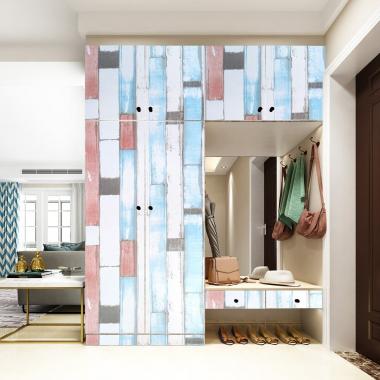 Самоклеюча плівка 0,45х10м х 0,07мм Блакитне дерево SW-00001264