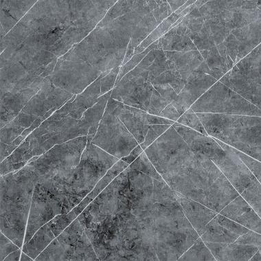 Декоративная ПВХ плита 600х600х3мм Серый натуральный мрамор (S) SW-00001627