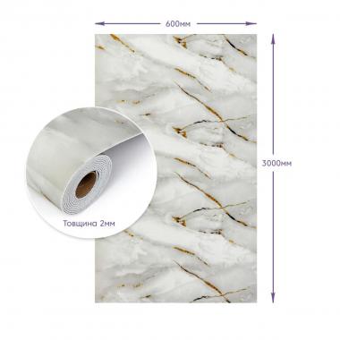 Самоклеюча стінова PET плитка у рулоні 600х3000х2мм SW-00001696