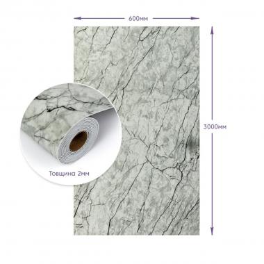 Самоклеюча стінова PET плитка у рулоні 600х3000х2мм SW-00001701