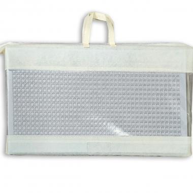 Дитячий складний термокилимок однотонний 2000х1500х10мм Сірий (299) SW-00001187