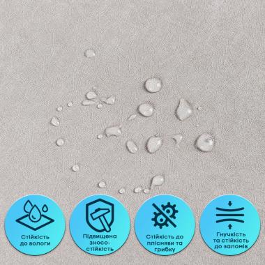 Самоклеящаяся гибкая шёлковая штукатурка в рулоне 600х3000х2,5мм Жемчужный серый SW-00002998