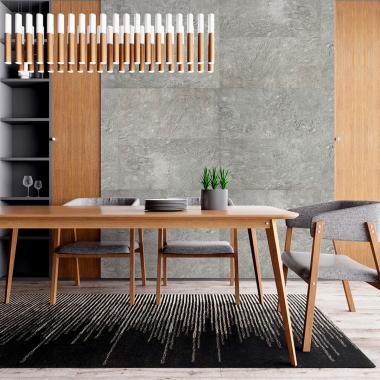 Самоклеюча вінілова плитка 600х300х1,5мм Сріблястий мармур, ціна за 1 шт. (СВП-103) Глянець SW-00000290