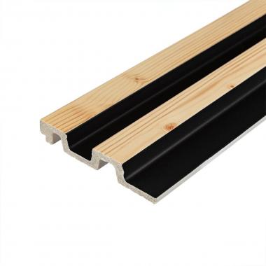 Рейка декоративная PS 2900х117х20мм Сосна з графитом SW-00002146