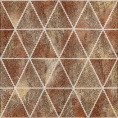 Панель стінова 3D 700х700х4мм Ромби коричневі вінтаж SW-00002007