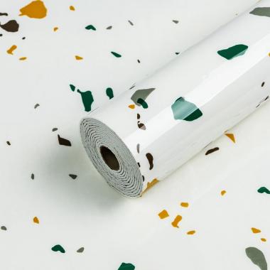 Самоклеящаяся стеновая PET плитка в рулоне 600х3000х2мм SW-00001695