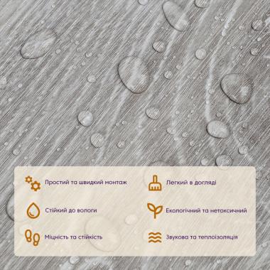 Самоклеящаяся виниловая плитка 152.4х914.4х1.5мм Мат SW-00001131