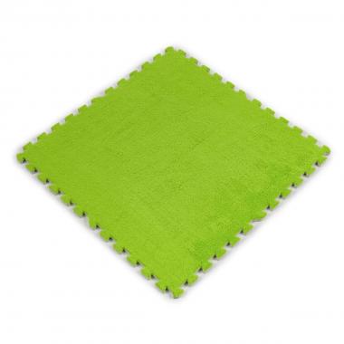 Підлога-пазл плюшевий 60х60х1см Салатовий (D) SW-00002095