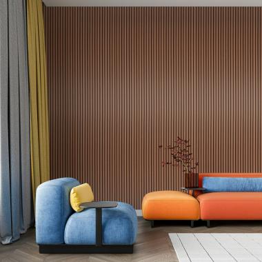 Рейка декоративна WPC стінова 3000х165х23мм Капучино SW-00001538