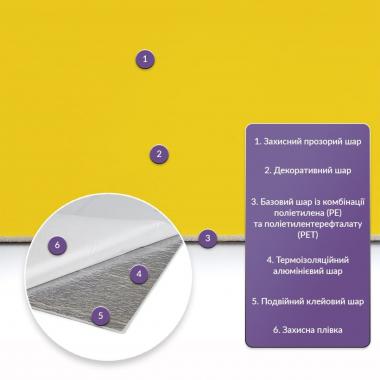 Самоклеящаяся стеновая PET плитка 900х400х2мм SW-00002256