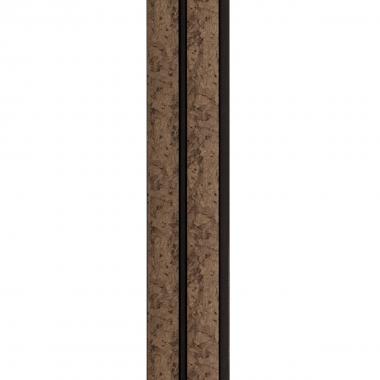 Рейка декоративная PS 2900х118х12мм Шоколадный мрамор SW-00001754