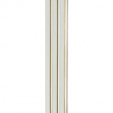 Рейка декоративная PS 2900х115х12мм Под белую кожу с золотом SW-00002130
