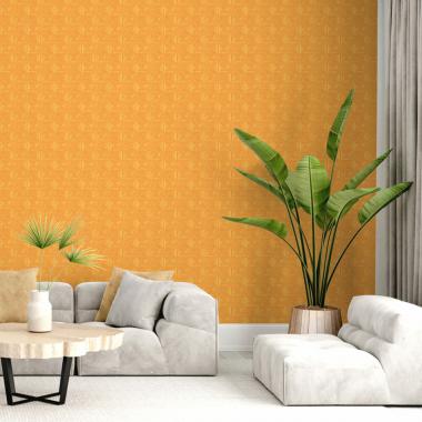 3D панель самоклеющаяся 700x770x7мм кирпич Золотой (011-7) SW-00000052