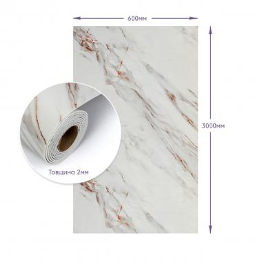 Самоклеящаяся стеновая PET плитка в рулоне 600х3000х2мм SW-00001696