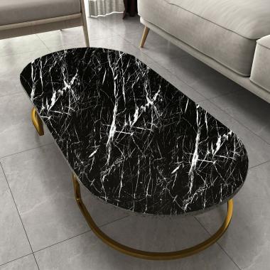 Самоклеюча плівка 0,45х10м х 0,07мм Чорний мармур класичний SW-00001281