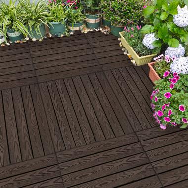 Композитная плитка ДПК 300х600х23 мм SW-00003291