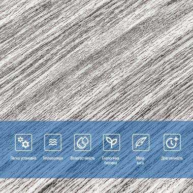 Самоклеющаяся декоративная 3D панель 700x700x5мм Белый Бамбук (071) SW-00000073