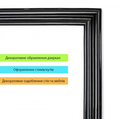 Молдинг 5000х30х9,5 мм Чорний SW-00002676