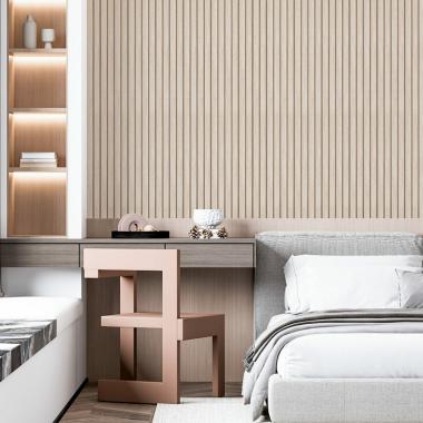 Рейка декоративная PS 2900х115х12мм Белый дуб SW-00001741