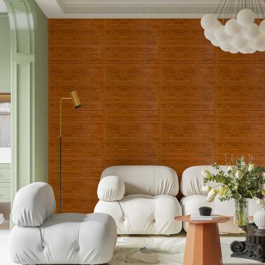 Самоклеящаяся декоративная 3D панель 700x700x5мм Ольха дерево (089) SW-00000279