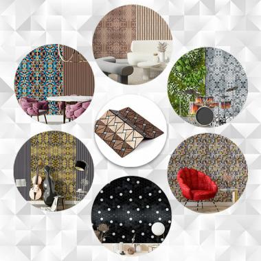 Самоклеюча алюмінієва плитка 300х300х3мм Бронза SW-00001927