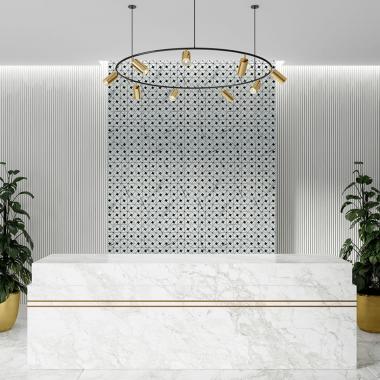 Самоклеящаяся PET мозаика 300х300х4мм SW-00002447