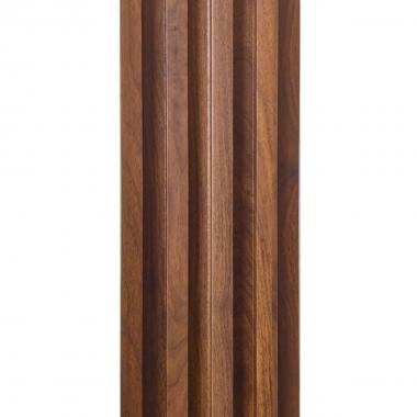 Рейка декоративна WPC стінова 3000х165х23мм Каштан SW-00001536