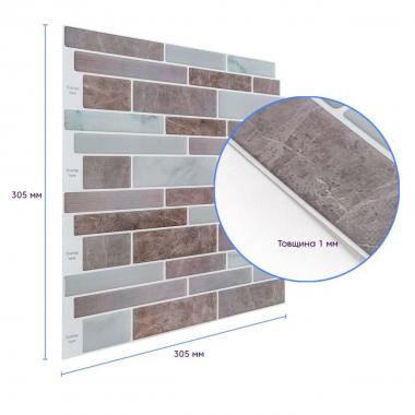 Самоклеющаяся полиуретановая плитка 305х305х1мм (D) SW-00001938