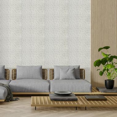 Самоклеюча декоративна настінно-стельова 3D панель 700х700х6,5мм Павутина (115) SW-00000007