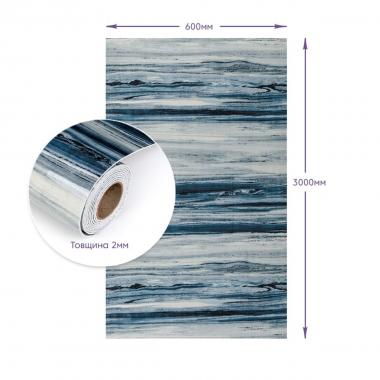 Самоклеящаяся стеновая PET плитка в рулоне 600х3000х2мм SW-00002427