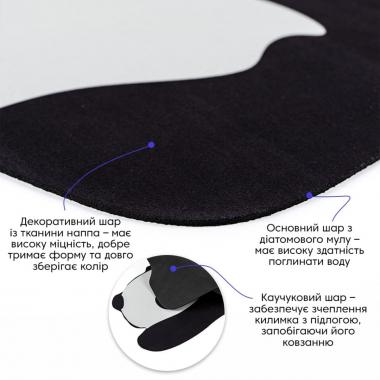 Вологопоглинаючий килимок 400х600х3мм Панда SW-00002563