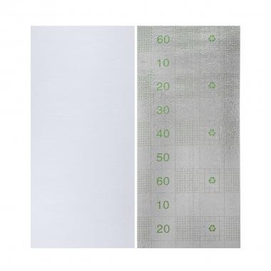 Самоклеюча вініловая плитка в рулоні 600х3000х2мм Біле полотно Мат SW-00002032