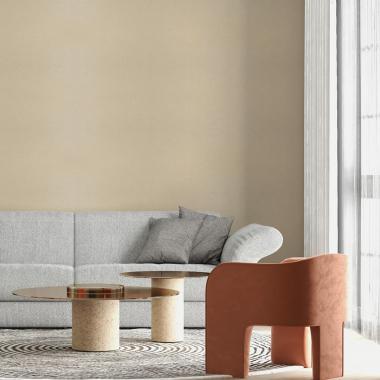 Самоклеящаяся виниловая плитка в рулоне 600х3000х2мм Бежевый лён Мат SW-00002042