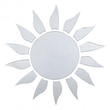 Зеркальный декор акриловый самоклеющийся серебро,15шт (D) SW-00002501