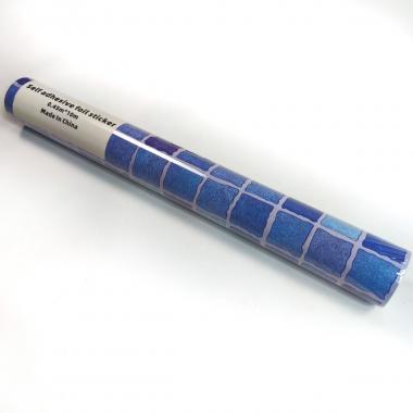 Самоклеюча плівка 0,45х10м х 0,07мм Синя мозаїка SW-00000825
