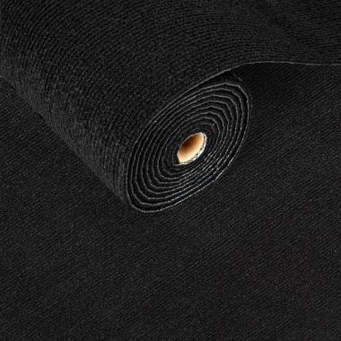 Самоклеюча плитка під ковролін в рулоні чорний 600х3000мм SW-00002588