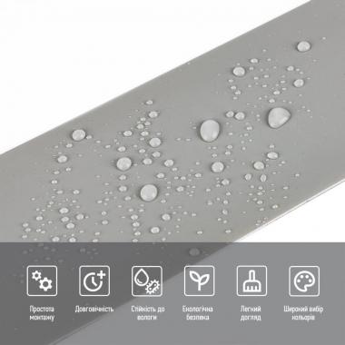 Молдинг виниловый самоклеющийся 5000х100х2мм Глянцевый (D) SW-00001795