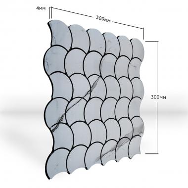 Самоклеюча PET мозаїка 300х300х4мм SW-00001666