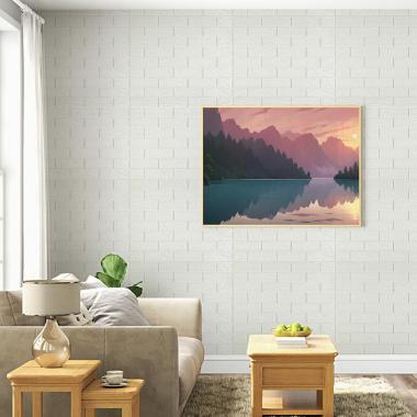 Панель стеновая 3D 700х770х2мм Белый SW-00001914