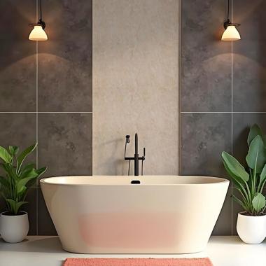 Самоклеюча вінілова плитка 600х300х1,5мм, ціна за 1 шт. (СВП-112) Глянець SW-00000501