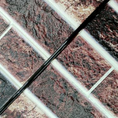 D-образный молдинг 3м х 8мм х 4мм Чёрный (D) SW-00001553