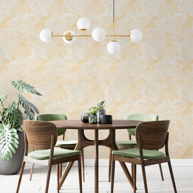 Самоклеющиеся обои 2800х450х1.5мм Бежевый мрамор SW-00000726