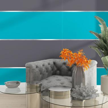 Молдинг 5000х18х1мм Сріблявий SW-00002684